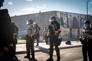 A picture of fascism in minneapolis